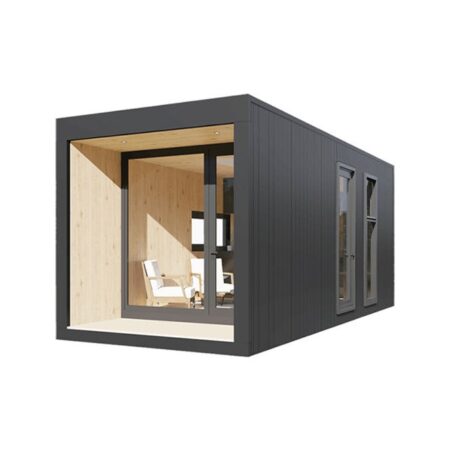 Black Pretty Container Home