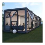 Container Style Prefab Home angle view