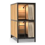 Light Wood Bunker Bed for 6