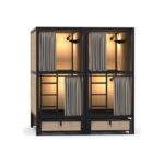 Light Wood Bunker Bed for 6