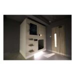 Black Brown Sleeping Pod angle view