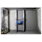 Plasterig Machine at work