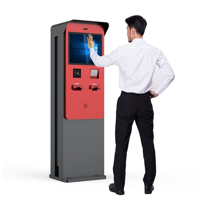 Self Service Pay Touch Screen